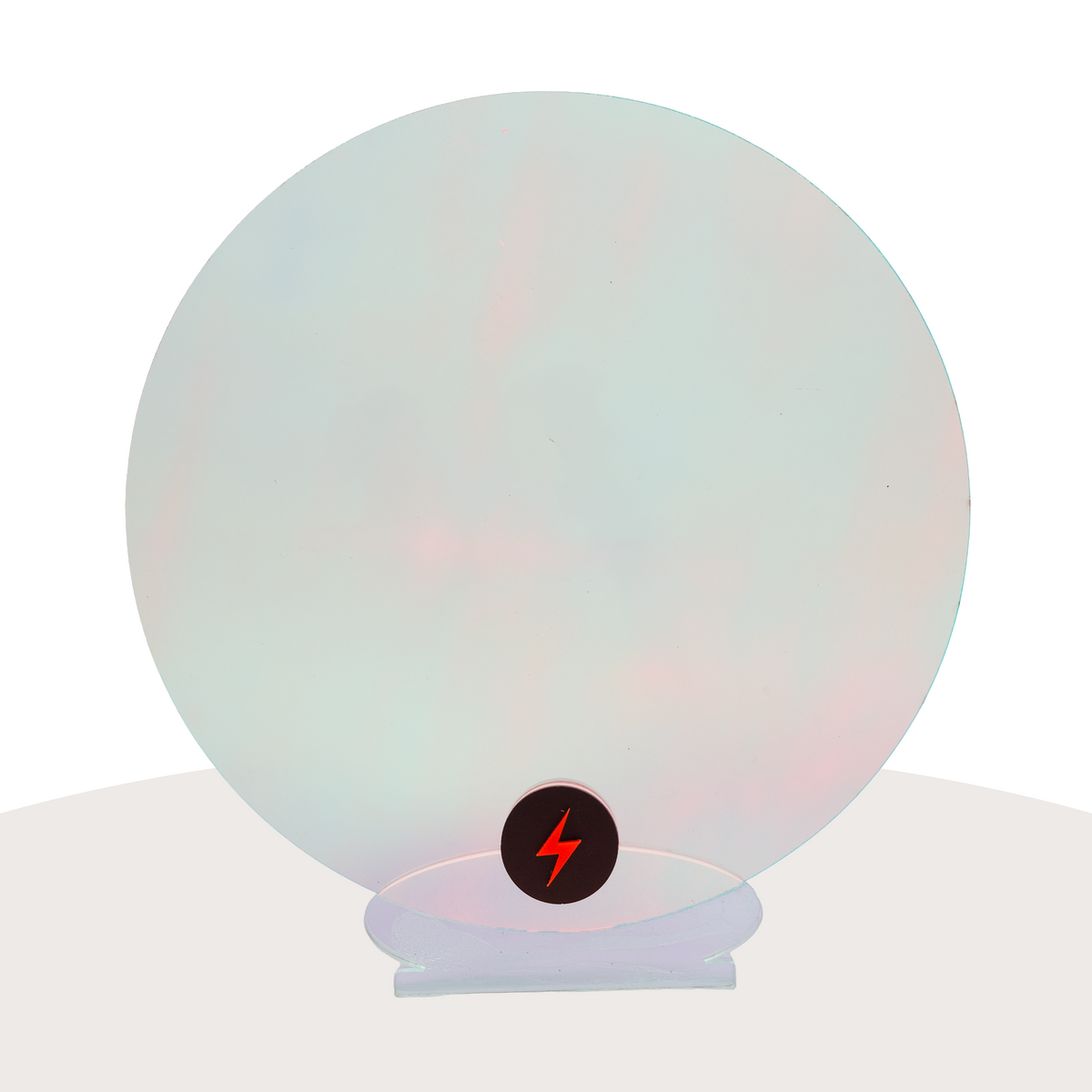Iridescent Acrylic — Front view