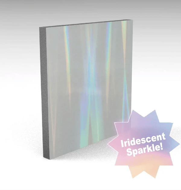 Iridescent Lines Acrylic