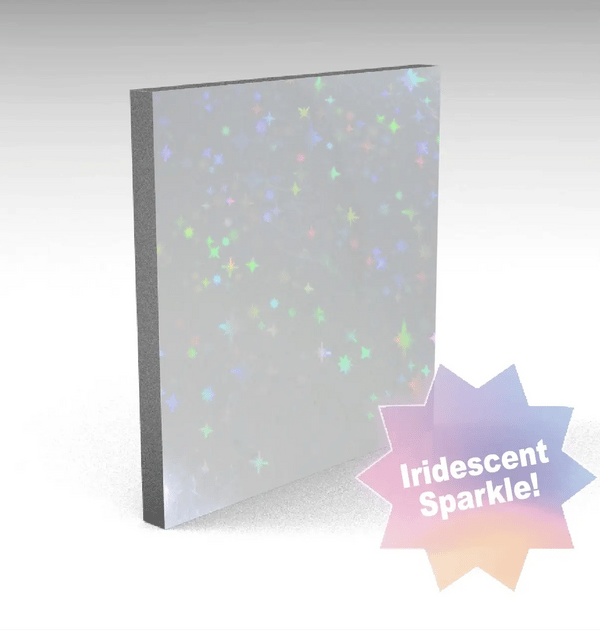 Iridescent Stars Acrylic