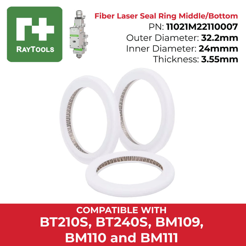 RayTools Cutting Head Seal Ring (Middle/Bottom) 11021M2110007
