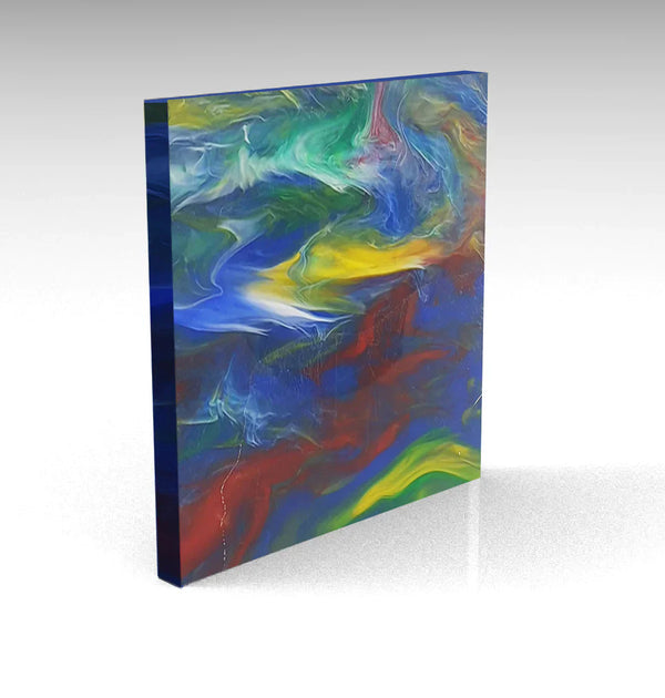 AR03 artist blue acrylic