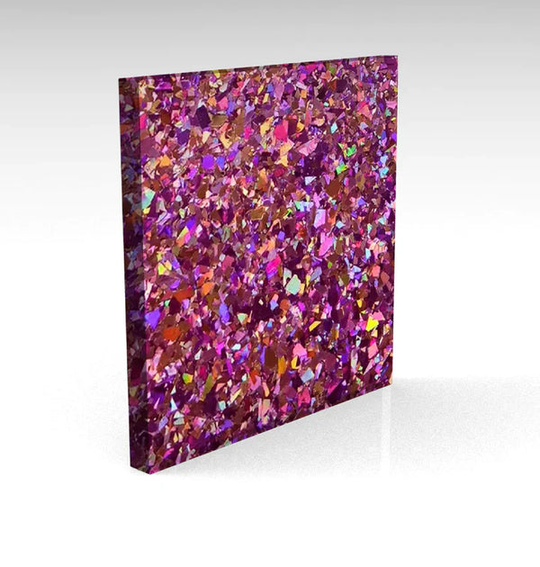 Unicorn Chunky Glitter Acrylic