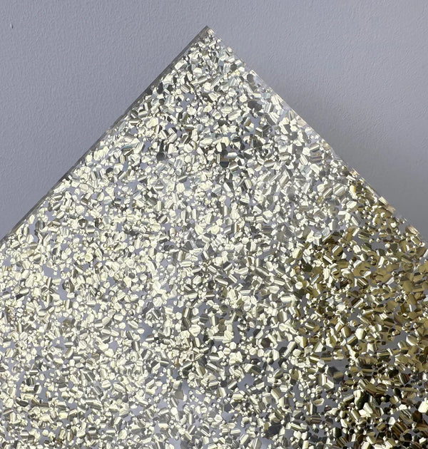 Light Gold Crackle Glitter