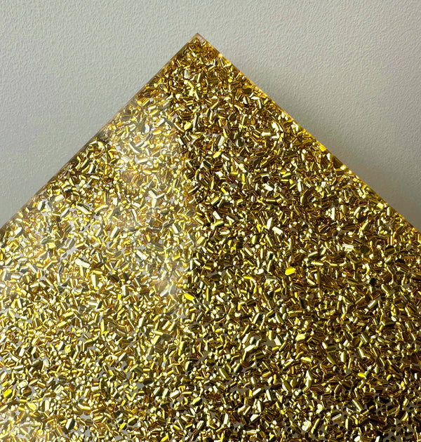 24k Gold Crackle Glitter