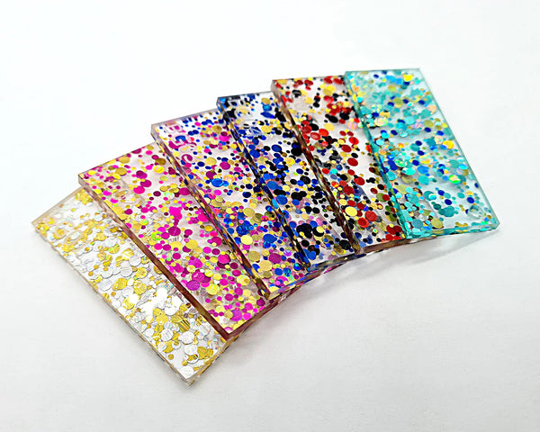 Swatch Sample Packs (Bubble Glitter BG**)