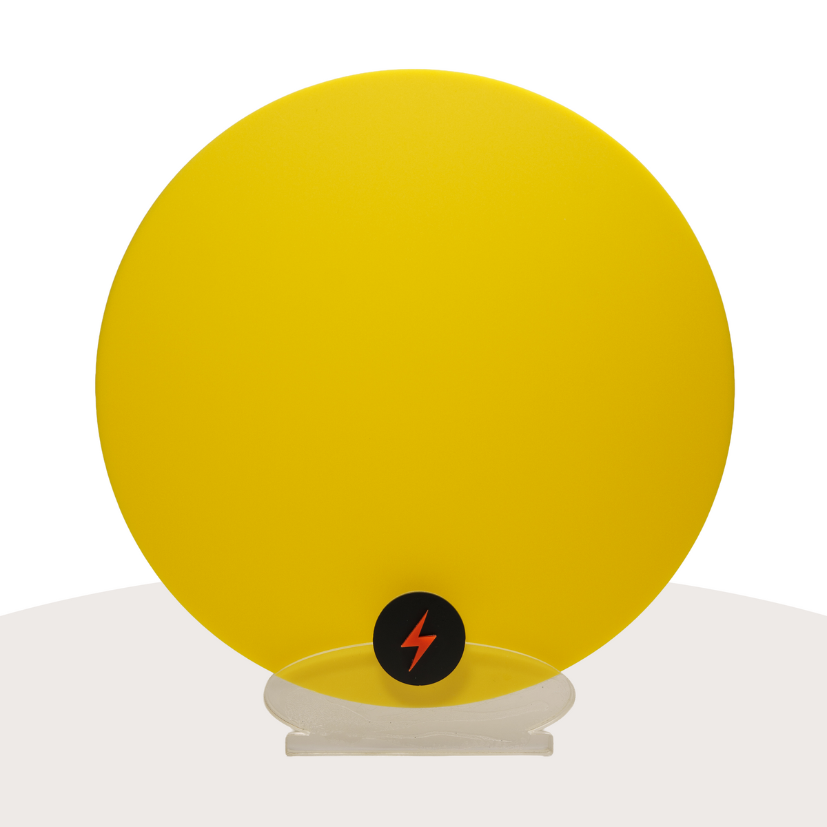 Mustard Earth Tone Acrylic — Matte front view