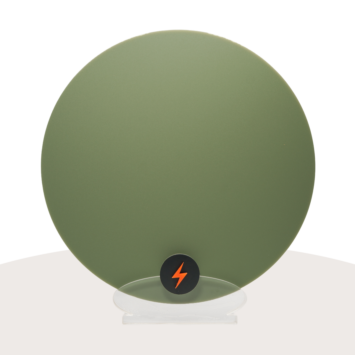 Olive Earth Tone Acrylic — Matte front view