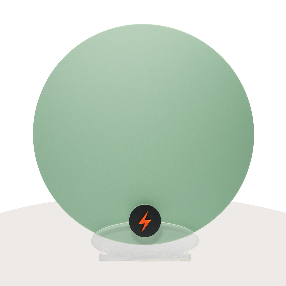 Cool Sage Earth Tone Acrylic — Matte front view