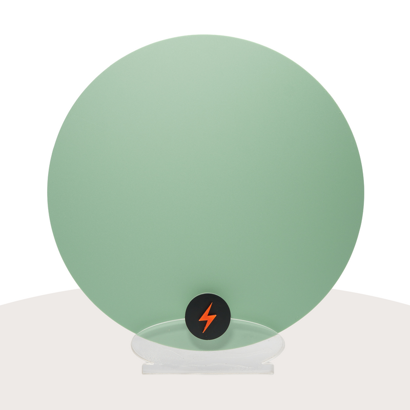 Cool Sage Earth Tone Acrylic — Matte front view