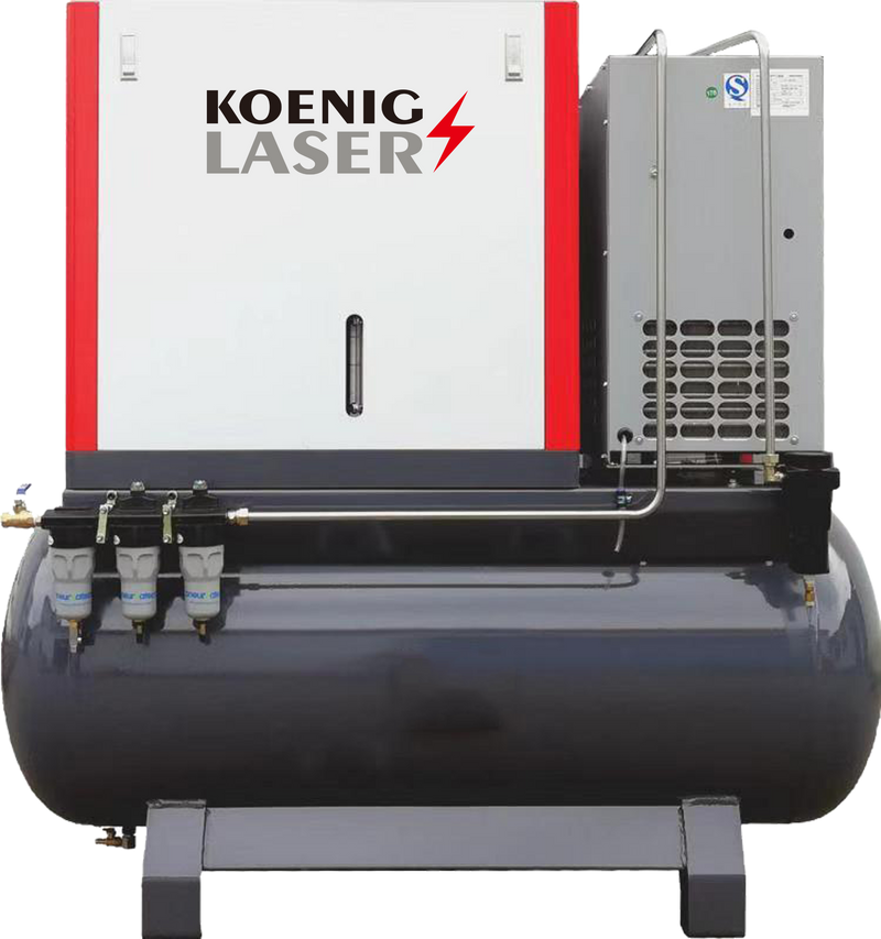 20 Bar High-Pressure Scroll Compressor – Dedicated Fiber Laser Air System