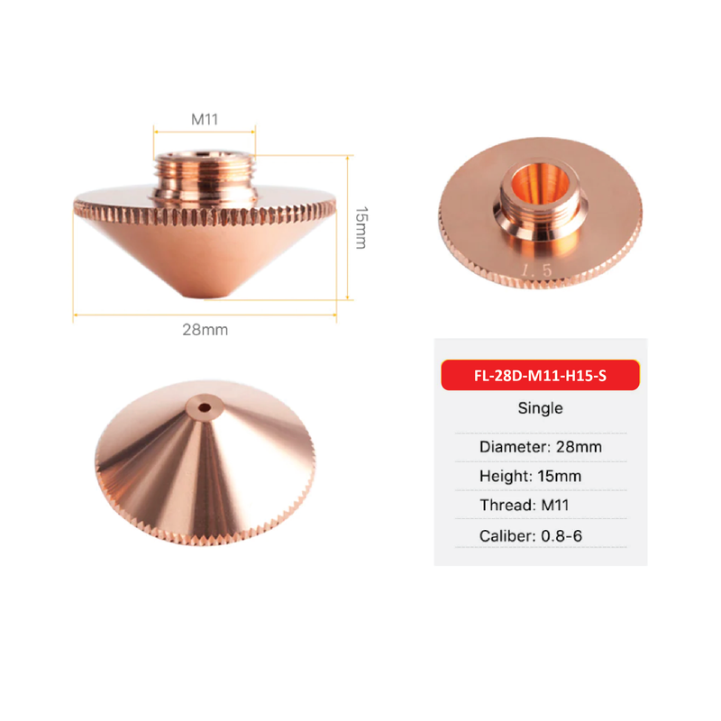 Fiber nozzle for Boci BLT421