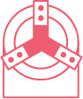 Optional rotary chuck for marking onto cylindrical items up to 80mm in diameter
