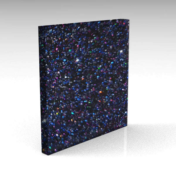 Mystic Blue Standard Glitter Acrylic