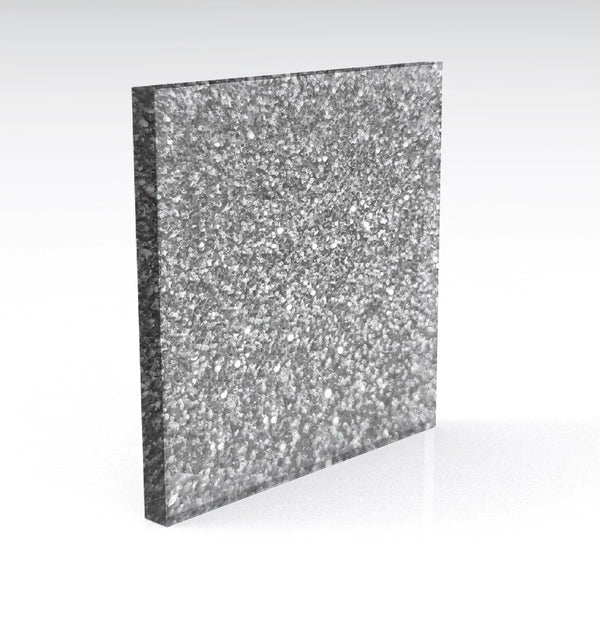 Standard Silver Standard Glitter Acrylic