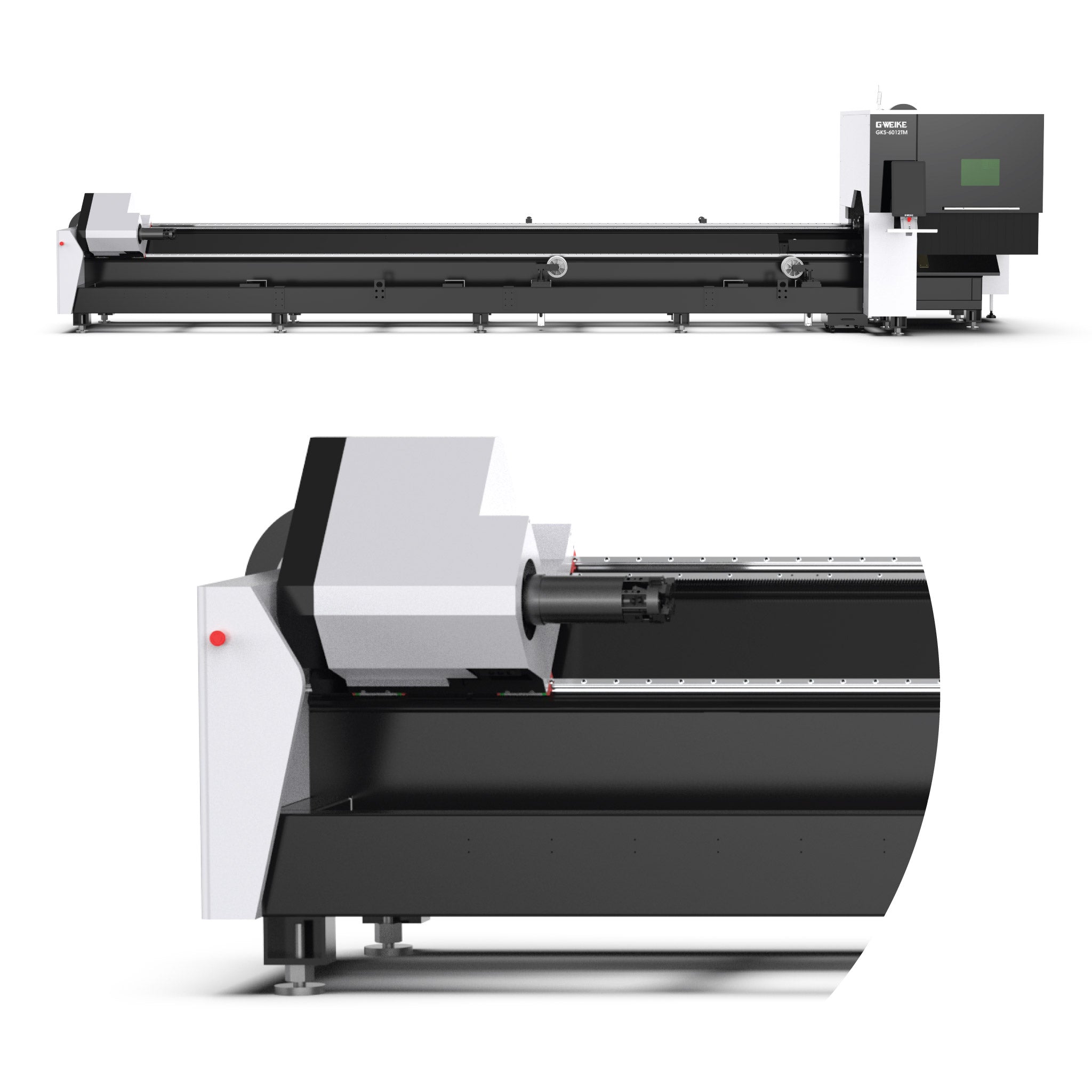 CNC Tube Fiber Laser Cutter | Light Duty Tube Laser – Koenig Machinery
