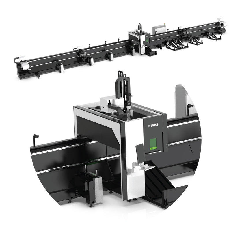 Extra Heavy Tube Cutter Fiber Laser - 4 Chuck (400 Series Tube Fiber)