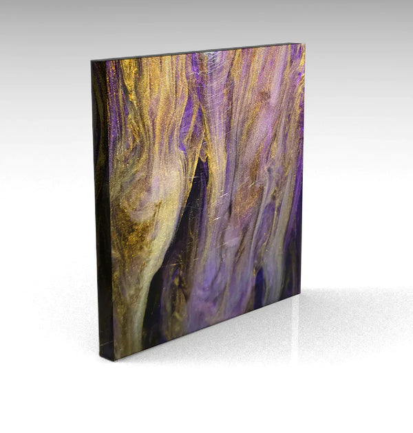 Violet Gold Starlight Shimmer Acrylic