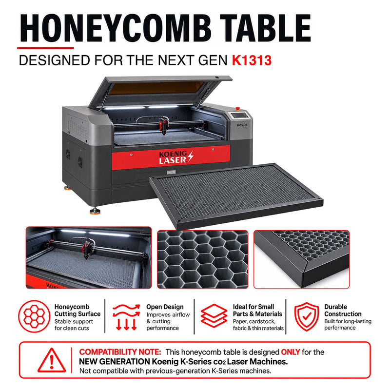 K2 - 1300x1300mm Honeycomb Table