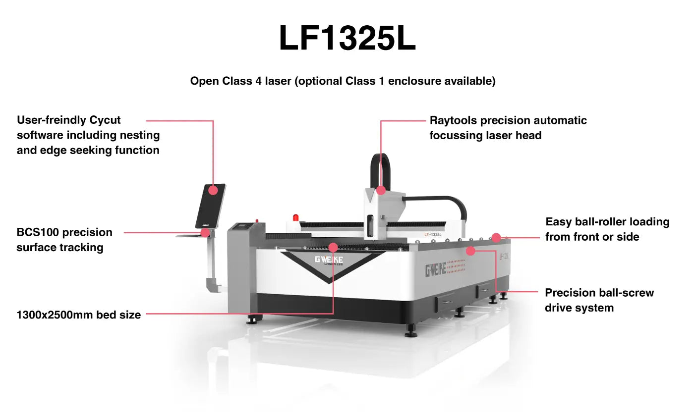 Gweike LF1325L FIBER LASER