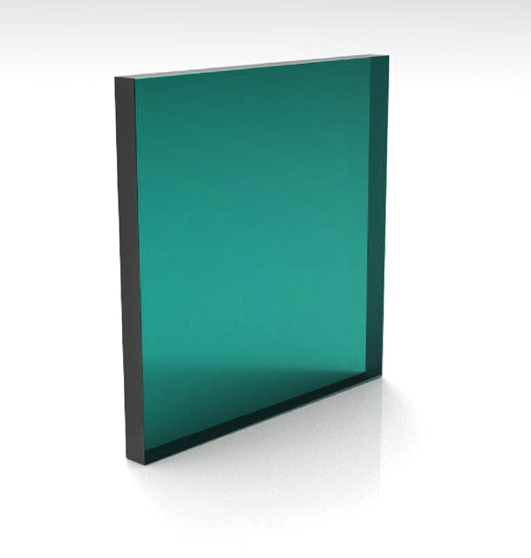Teal Mirror Acrylic