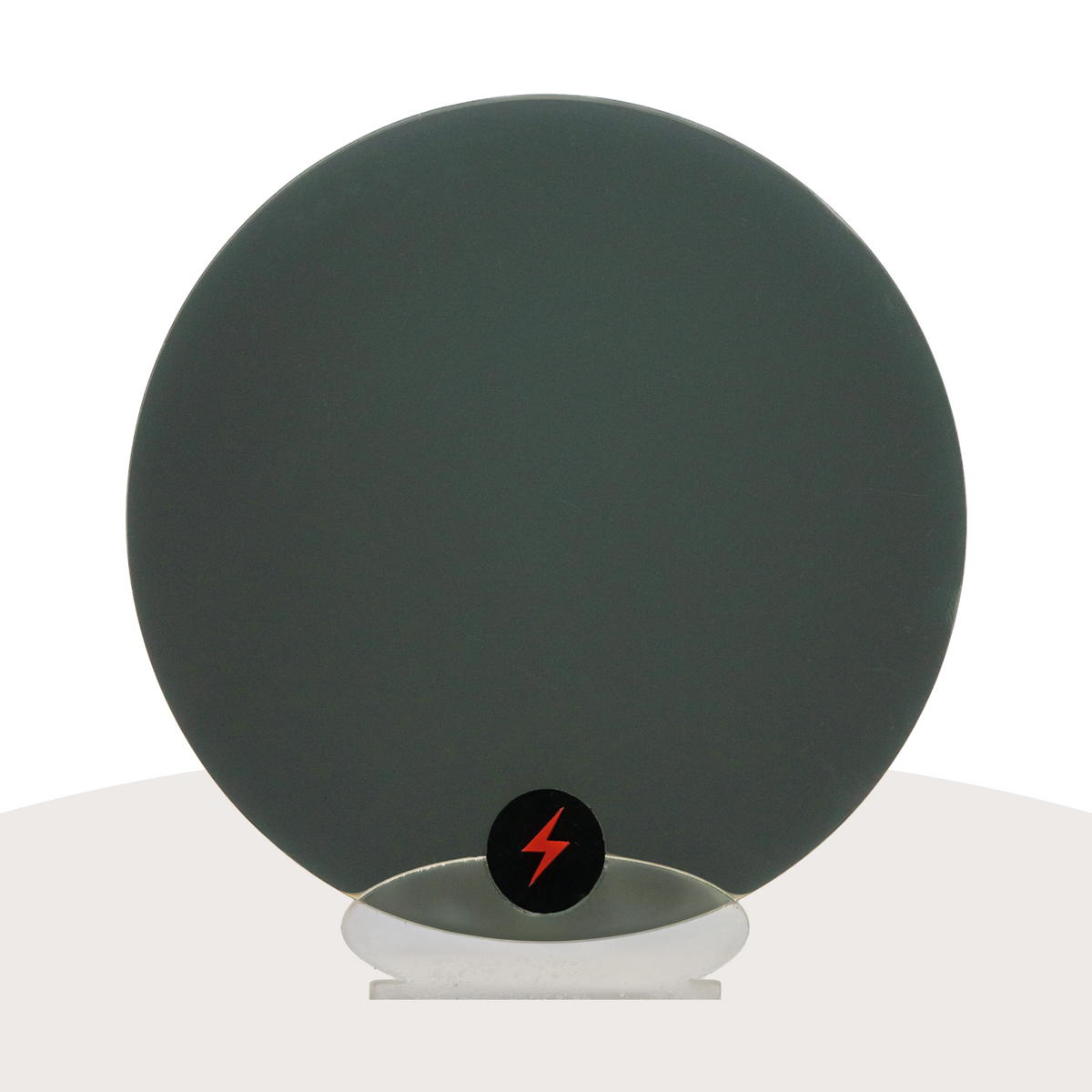 Gun Metal Mirror Acrylic — Plain front view