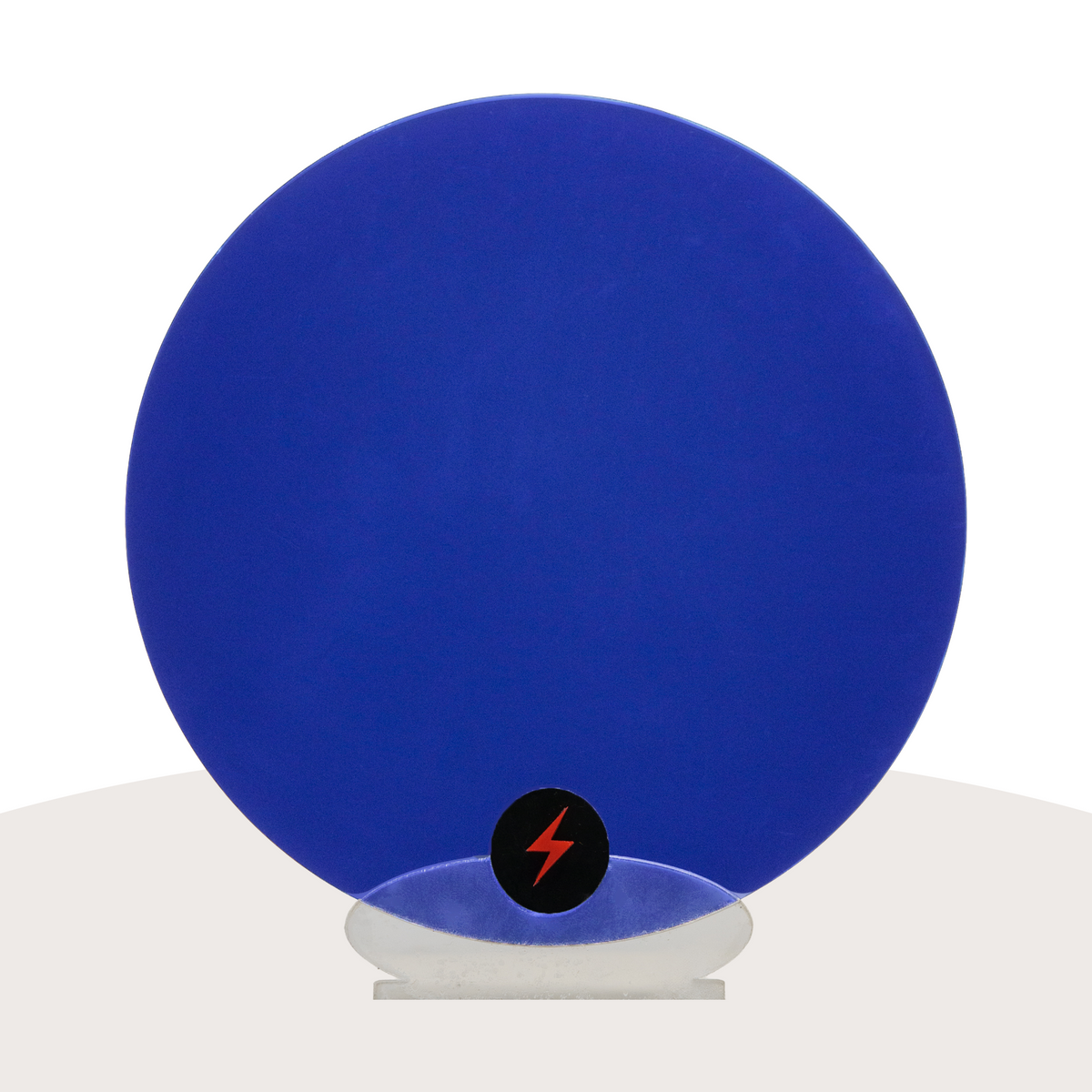 Royal Blue Mirror Acrylic — Plain front view