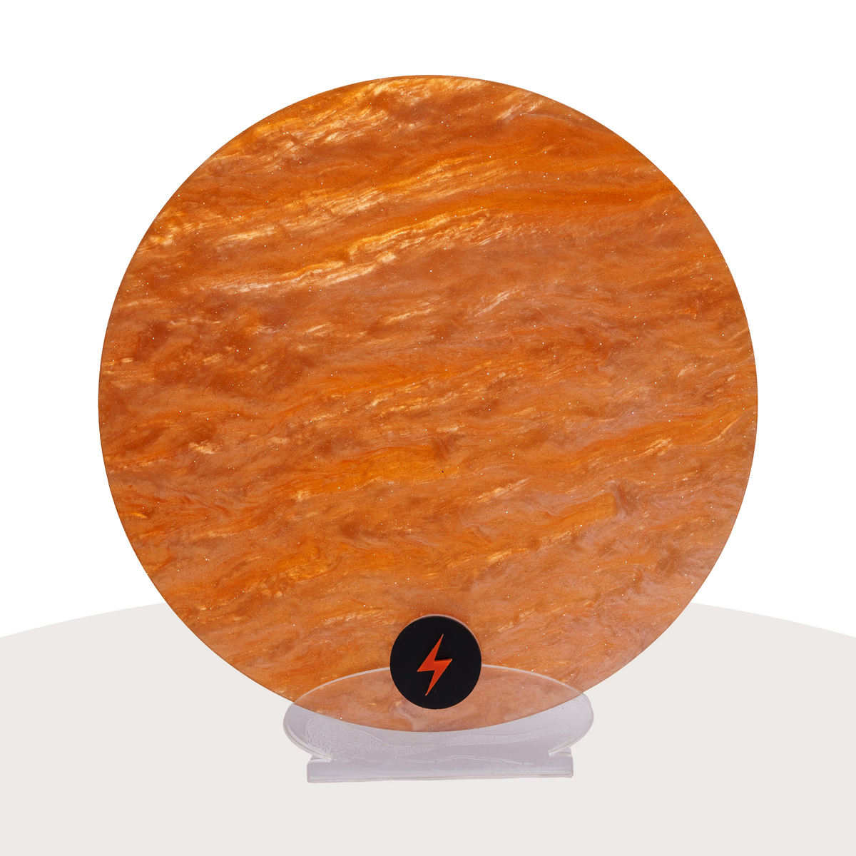 Fire Shimmer Pearl Finish Acrylic — Front view