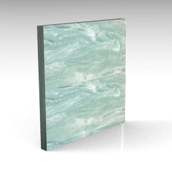 Aqua Pixie Pearl Finish Acrylic