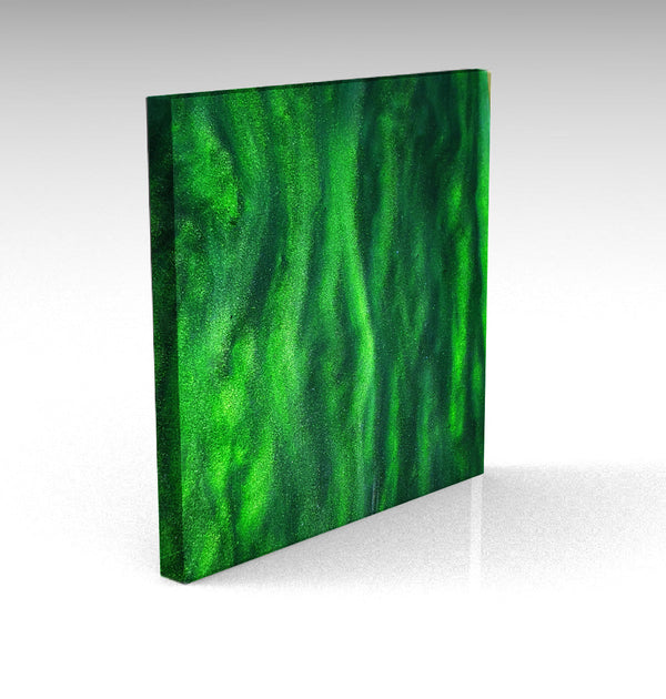Green Pearl Finish Acrylic