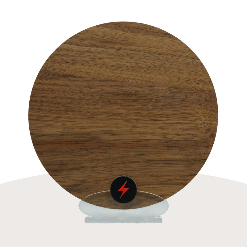 Walnut Varnished Plywood — Front view