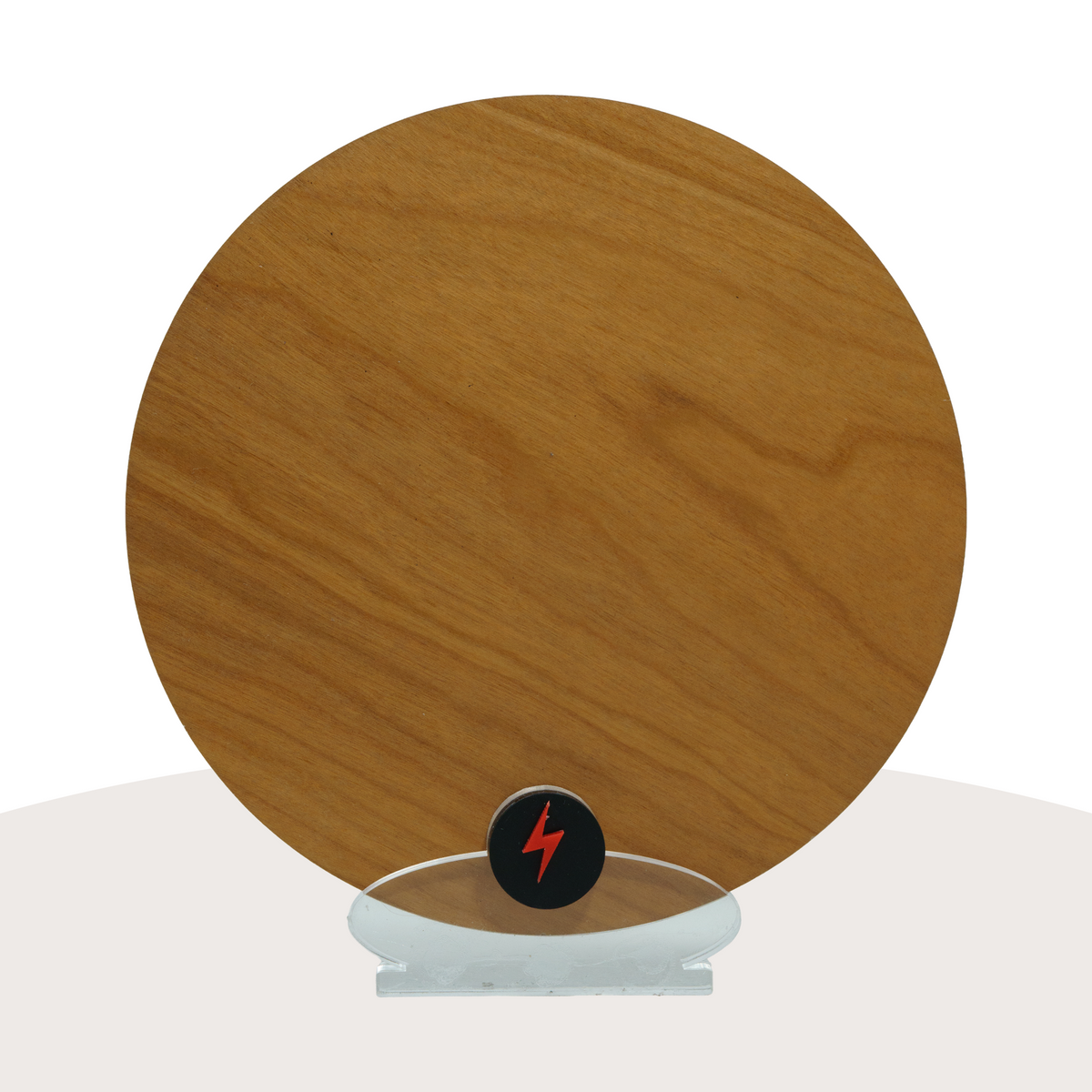 Cherry Varnished Plywood — Front view