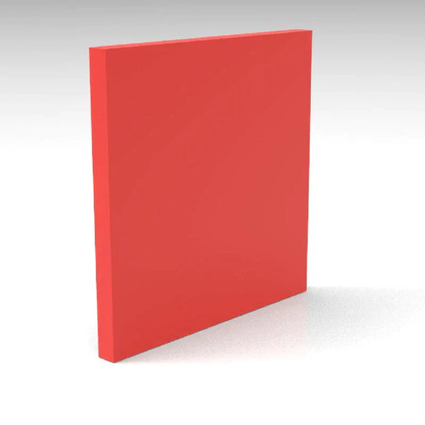 Red Solid Acrylic
