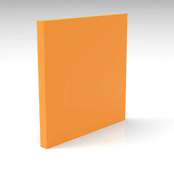 Orange Solid Acrylic