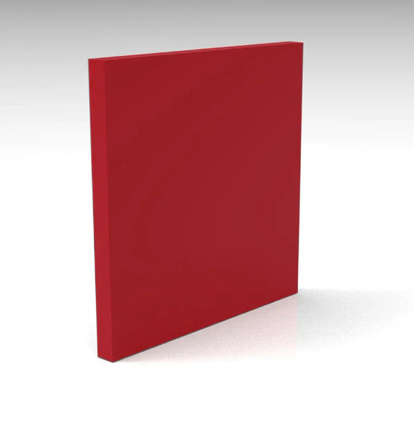 Ruby Red Solid Acrylic