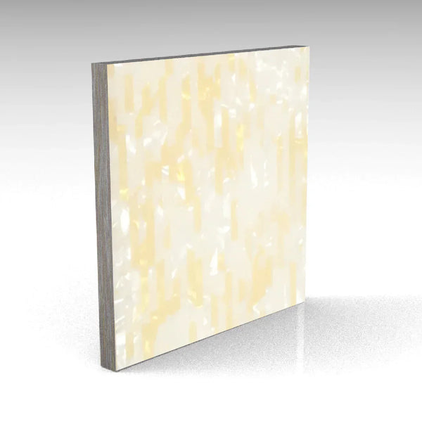 White/Gold Tetro Specialty Acrylic