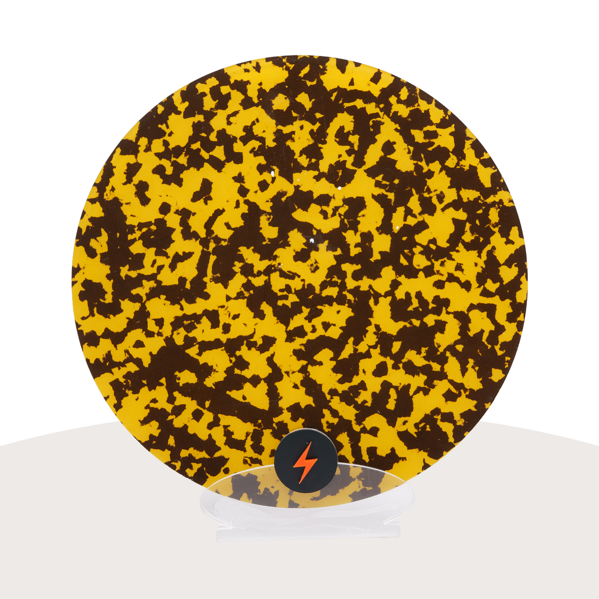 Brown Leopard Specialty Acrylic — Front view