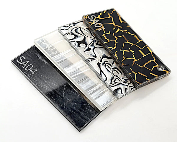 Swatch Sample Packs (Specialty Acrylic SA**)