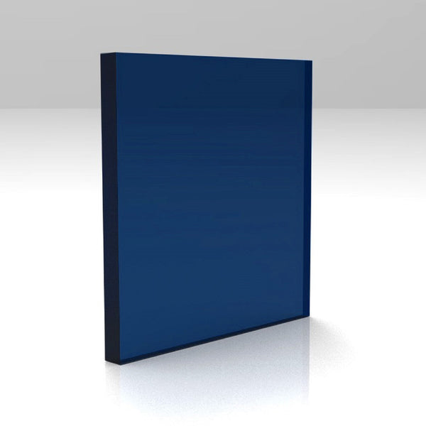 Dark Blue Transparent Acrylic
