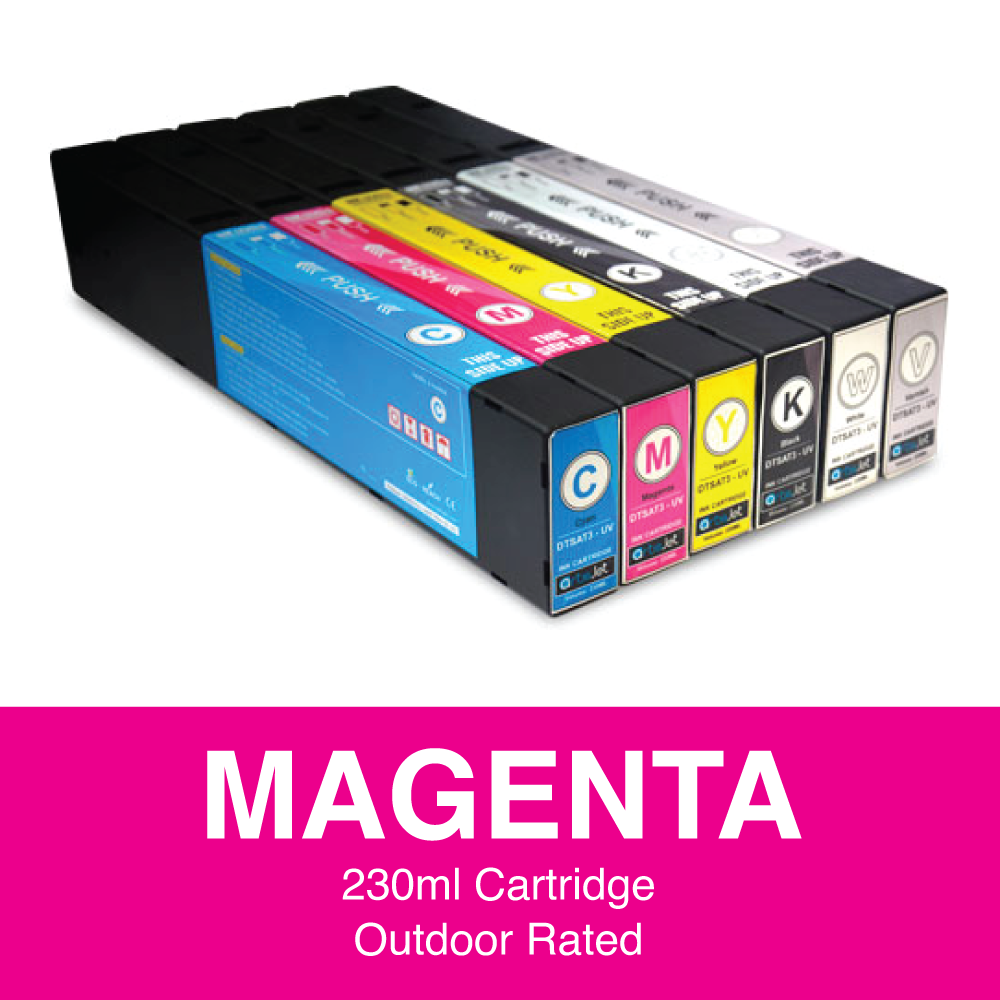 Magenta UV ink