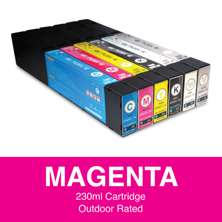 Magenta UV ink