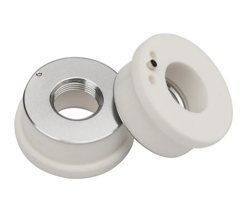 Ceramic ring for fiber laser