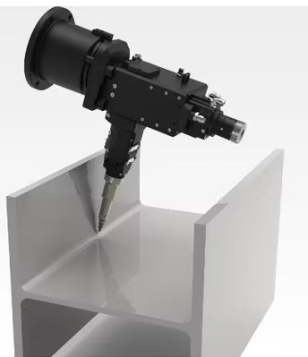 BOCI 5 Axis laser cutting head with large swing axis allows variety of processing
