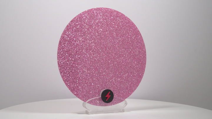 Pink Standard Glitter Acrylic — Product video