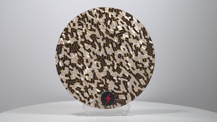White/Black/Gold Crackle Specialty Acrylic — Product video
