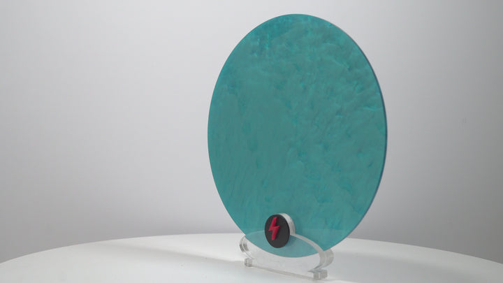 Bright Blue Pearl Finish Acrylic — Product video
