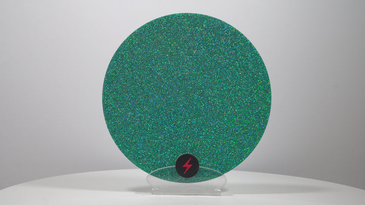 Holographic Aqua Standard Glitter Acrylic — Product video