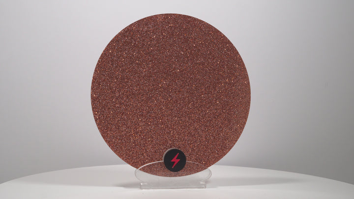 Rust Red Standard Glitter Acrylic — Product video