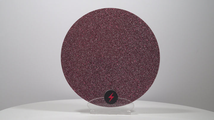 Ruby Red Standard Glitter Acrylic — Product video