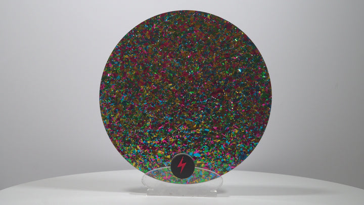 Peacock Party Glitter Acrylic — Product video