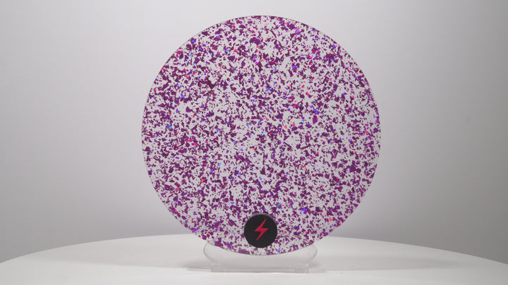 Purple Tinsel Glitter Acrylic — Product video